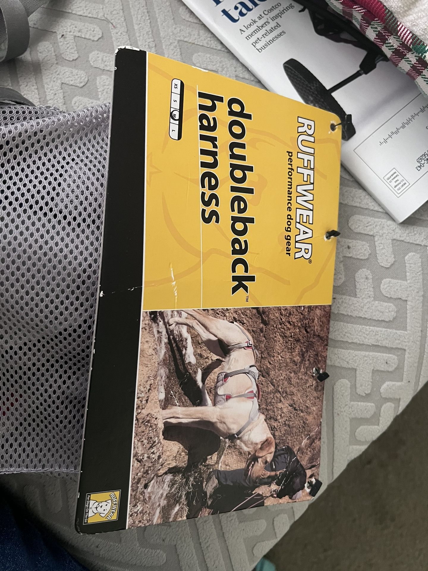 Ruffwear DoubleBack Safety Belay Dog Harness Climbing Harness, Sz M NEW  