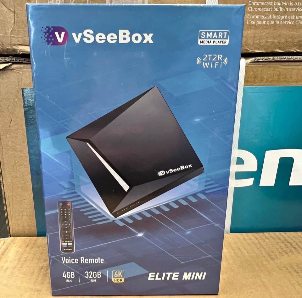 Vsee box elite Mini new sealed 1 year warranty v see box superbox super box