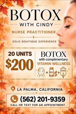 Botox with Cindy!