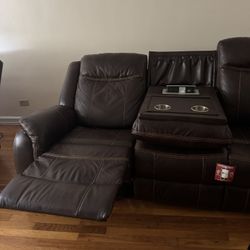 Two Sofas For Sale And 2 Tvs For Sale 