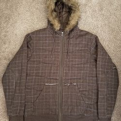 EMPYRE Jacket / Winter / Coat / Fur Hood / detachable  Men XL