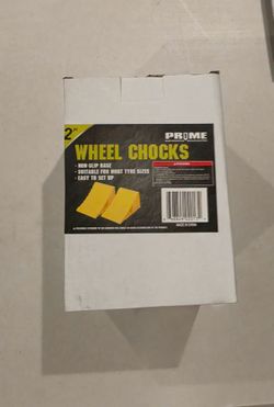 Prime Wheel Chocks 2-Pack