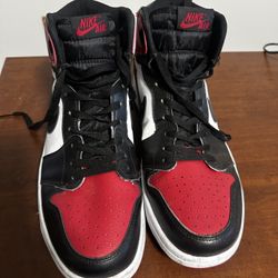 Red and Black Nike Air Size 11 