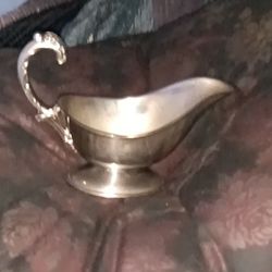 Gravy  Dish Silver  15 Dollars 