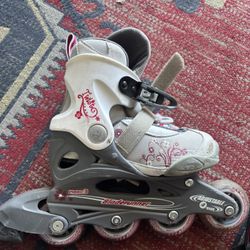 Roller Blades With Knee And Elbow Pads Size 11J