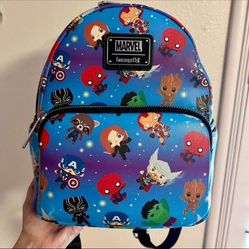 Loungefly Disney Parks Marvel Chibi Mini Backpack