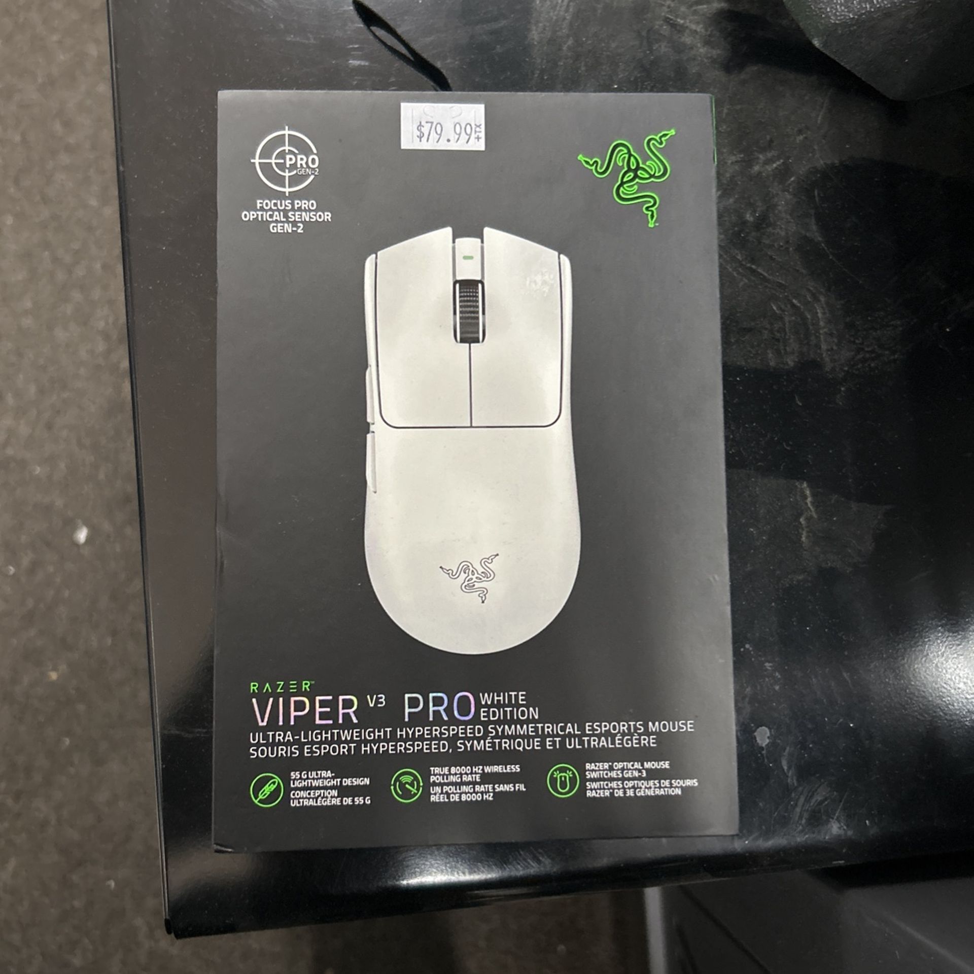 Razer viper v3 Pro white edition 