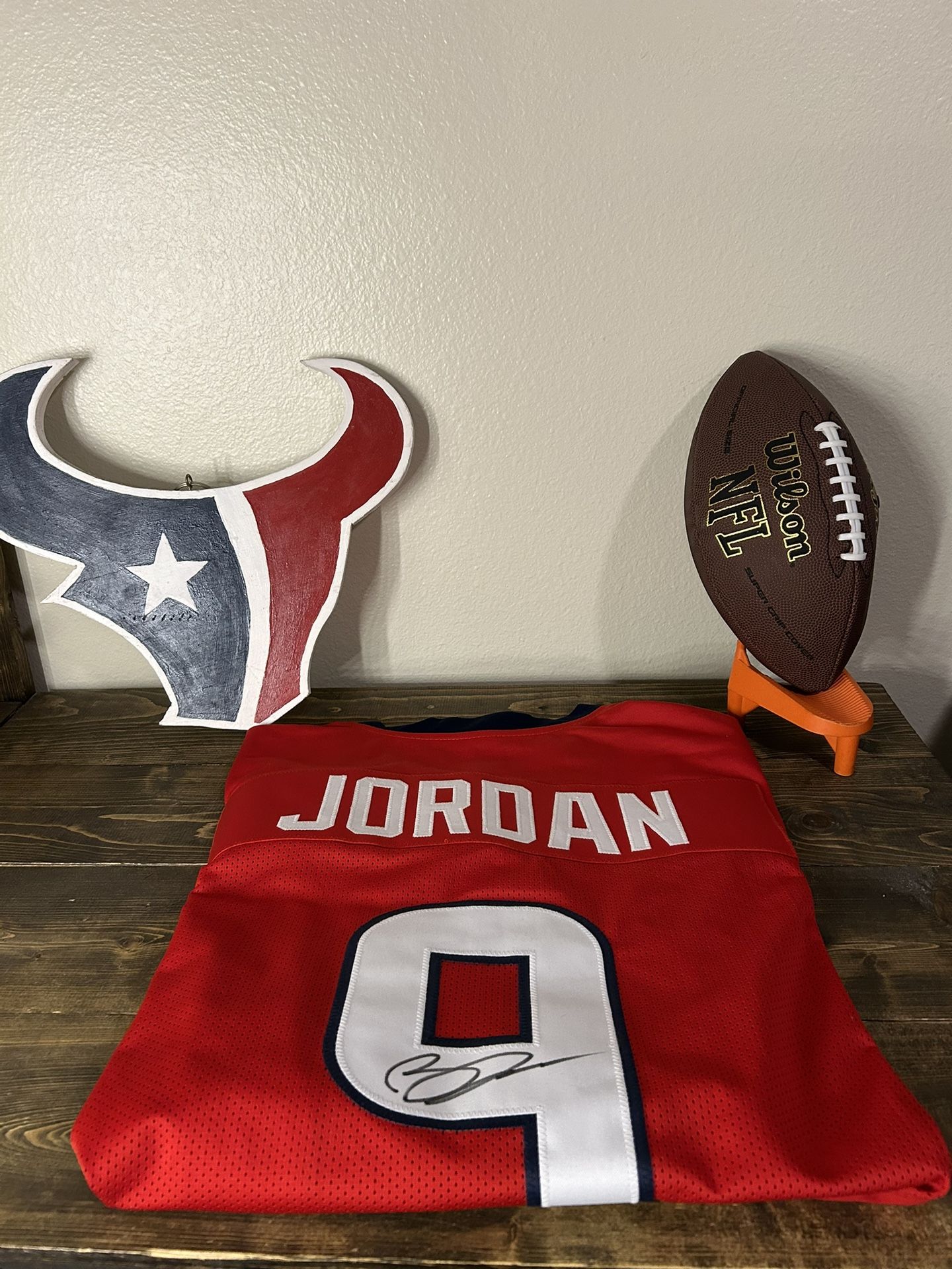 Houston Texans Brevin JORDAN signed Jersey