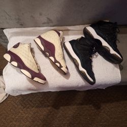 Jordan 13 And Jordan 11 Size 7