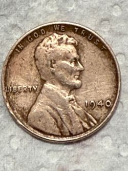 Lincoln  Penny 1940 