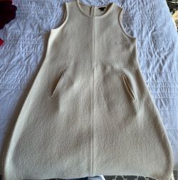 Ann Taylor dress, off white/light beige