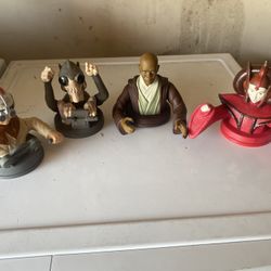 Star Wars Episode 1 Drinking Cup Toppers Lot