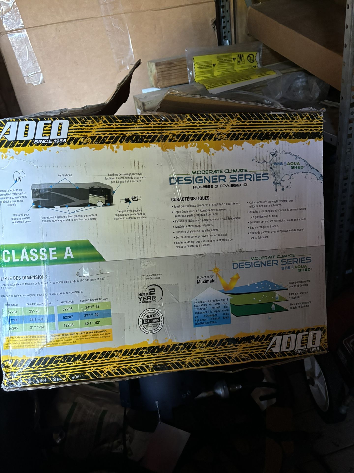 Class A RV Cover