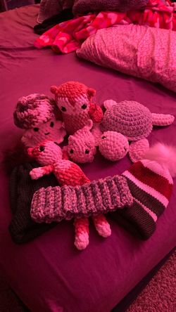 Crocheted items