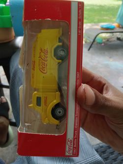 Classic Coke Truck Toy