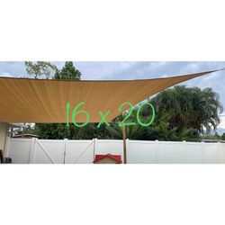 16 X 20 Sun Sail, Sunshade