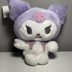 Kuromi Plush Keychain and Coin Purse