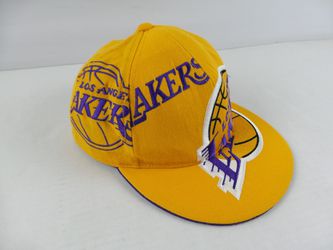 LA Lakers Adidas NBA Basketball Team Logo Alternate Cap Hat SZ L/XL