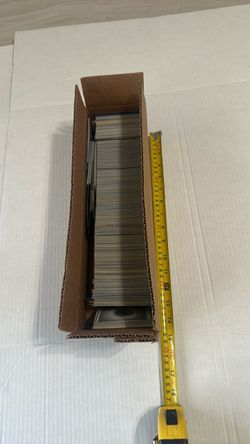 Box of Pokemon cards