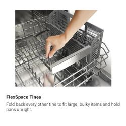 Bosch 300 series front control tall on sale tub dishwasher
