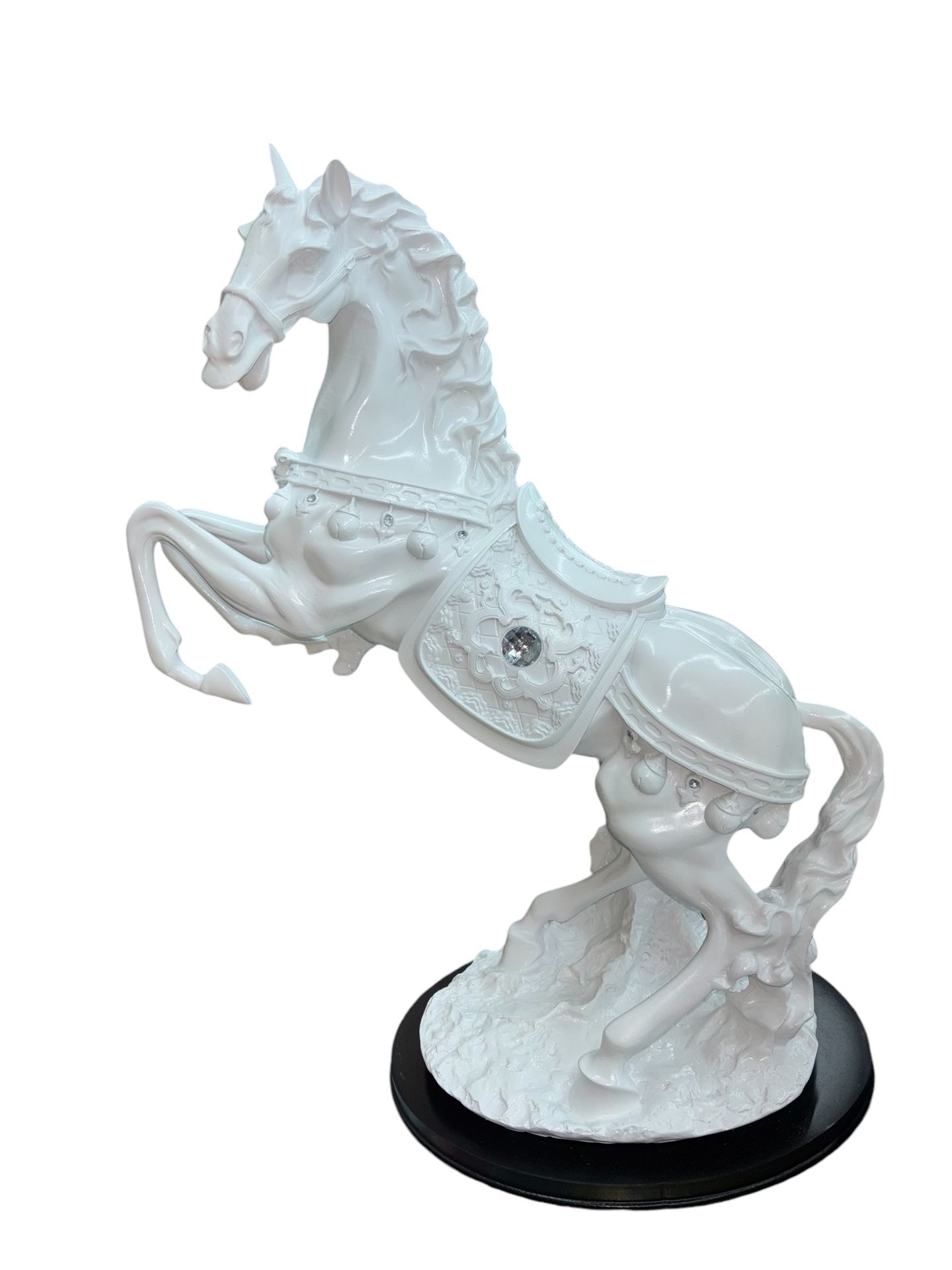 White horse house decoration $100