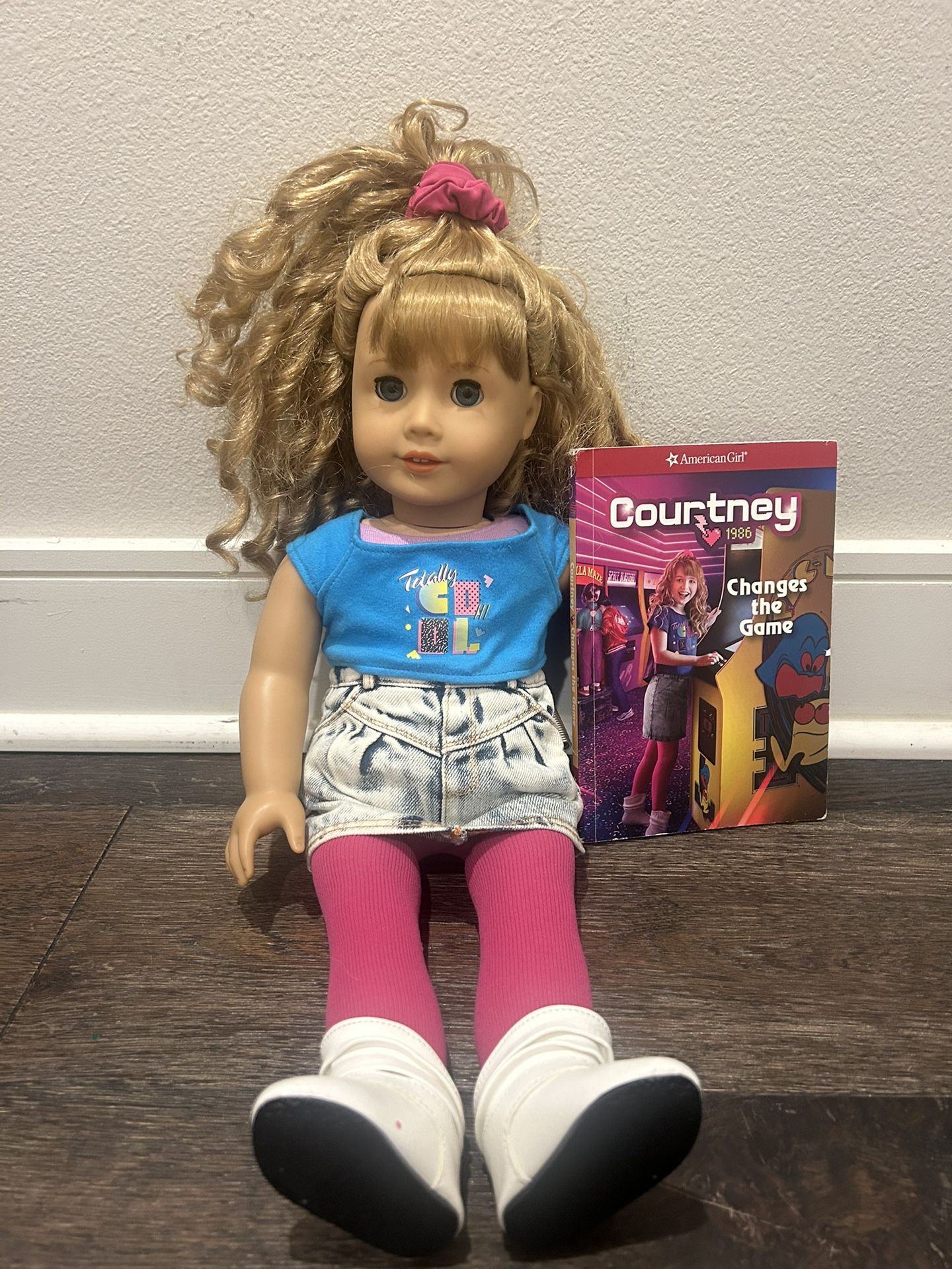 American Girl Doll “Courtney” With Book Historical Character”
