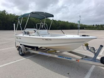 2006 Sea Pro SV1700 - Yamaha 90 - Aluminum Trailer
