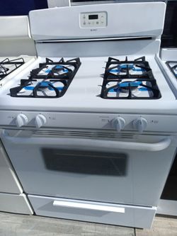 Kenmore gas stove white and repairs