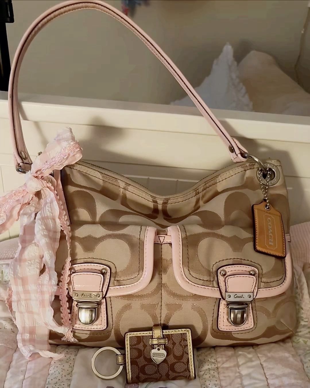 coach y2k poppy bag