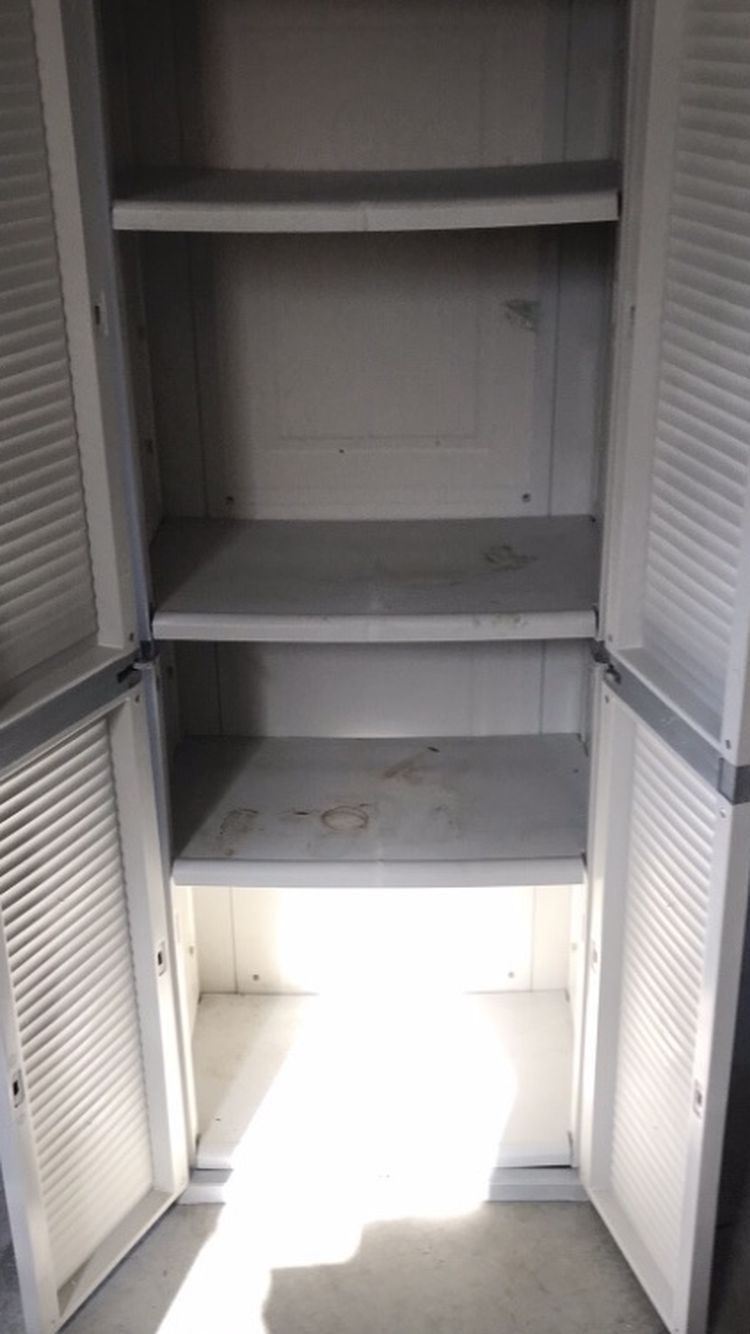 Plastic Shelving Unit