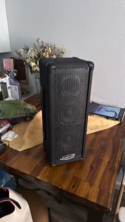 Kustom PA50 Portable Powered PA Speaker System - 50W 3-Channel Mixer - Excellent Condition