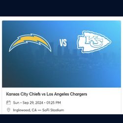 Chargers Tickets