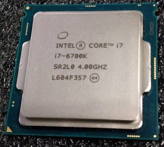 Intel i7 6700K 4.00 GHz Unlocked Quad Core CPU