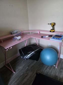 Pink Desk