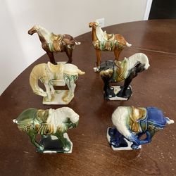 Reproduction Tang Dynasty War Horses