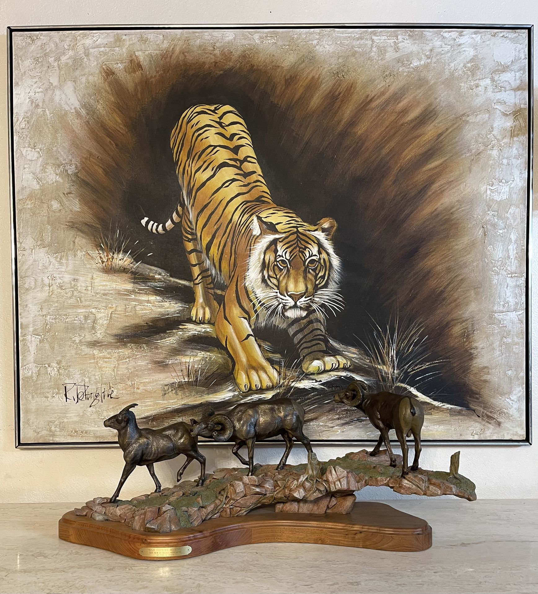 Bronze Sculpture “ High Country Majesty” By Todd Swaim - Make An Offer