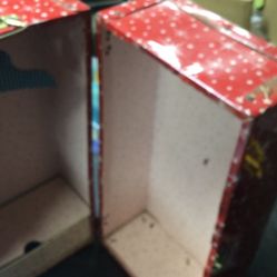 Old Vintage Metal Doll Case