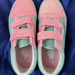 Vans old skool glitter skate shoe