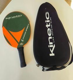 ProKennex Kinetic Ovation Speed II Pickleball Paddle w/ Cover - Excellent Arm Health