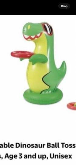 Pool Inflatable Dinosaur Ball Toss