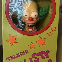 Jakks Pacific Simpsons Talking Evil Krusty Doll THOH