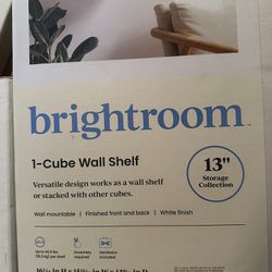 Brightroom Cube Wall Shelf