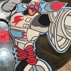 Gizmo Duck Wood Cut Out Art