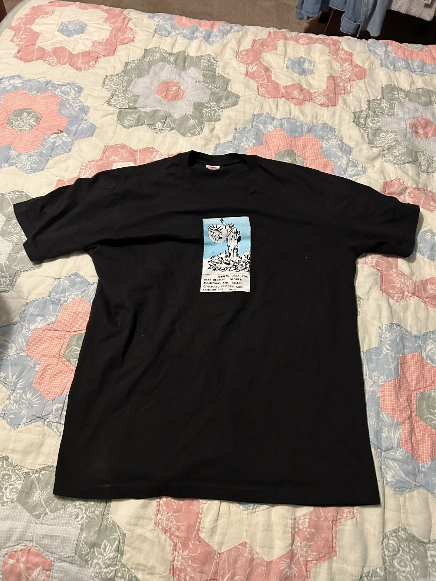 Supreme new york tee size L