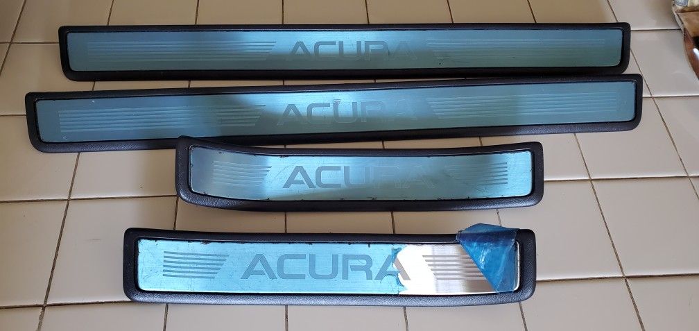 Acura TSX Door Kick Plate Set- OEM