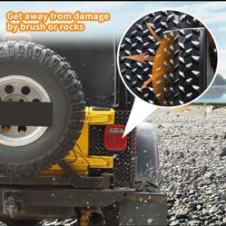 Jeep Wrangler TJ ( 1(contact info removed)) ,Body Armor Rear Corner Guards (2 pcs) by RT-TCZ
