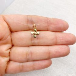 Nylon choker gold Plated 18 k charm necklace