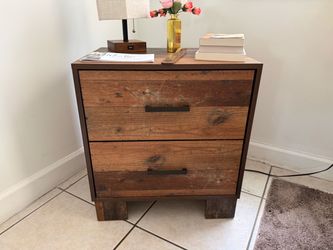 2 two-drawer nightstands