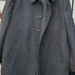 Men's Wool Coat 2xl