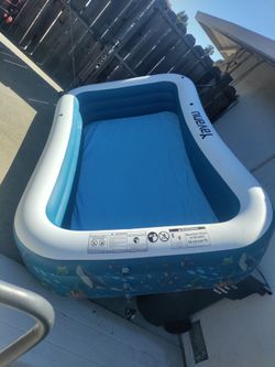 Large inflatable raft